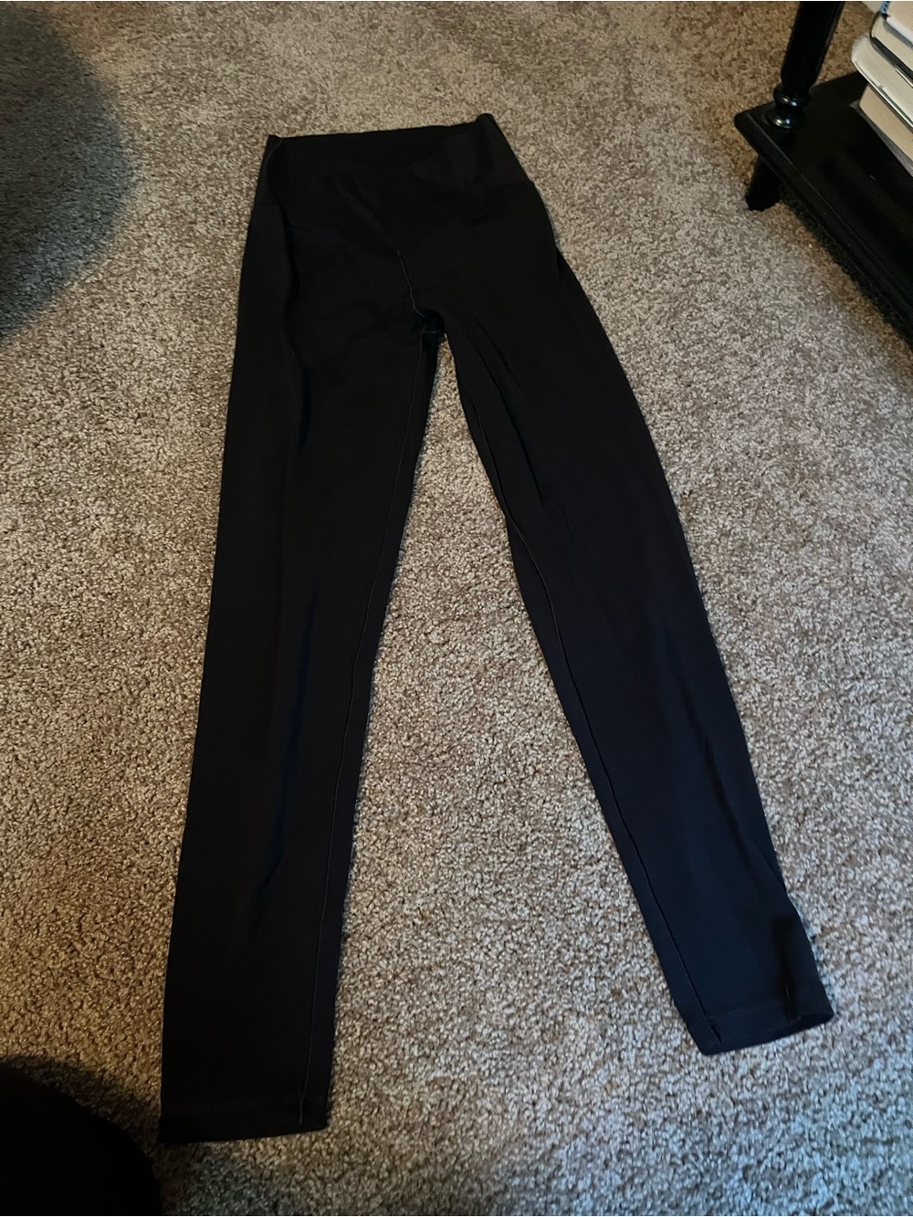 Offline by seeie Classic High-Waist Black Leggings small petite